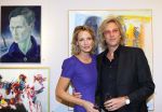 Amsterdam, 3 Maart 2010
Adam Curry en Mickey Hoogendijk nij Christie's Veilinghuis bij de schilderijen van haar stiefvader Roelof Frankot
Foto Peter Smulders BV
