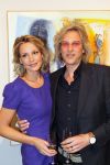 Amsterdam, 3 Maart 2010
Adam Curry en Mickey Hoogendijk nij Christie's Veilinghuis bij de schilderijen van haar stiefvader Roelof Frankot
Foto Peter Smulders BV