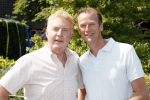 Hilversum 30 juni 2009
Feestje bij de Tros ivm record aantal leden van ruim 450.000. Andre v Duin met vriend Martin
Peter Smuldrs bv