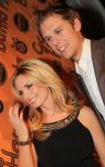 Hilversum, 3 Maart 2010 Uitreiking Gouden Harpen in Studio 22
Armin v Buuren met Candy Dulfer
Foto Peter Smulders BV