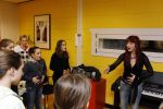 Almere 4 februari 2010
Brandi van popstars geeft zangles op school in Almere.
Peter Smulders bv