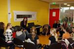 Almere 4 februari 2010
Brandi van popstars geeft zangles op school in Almere.
Peter Smulders bv