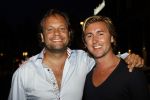 Amsterdam 8 augustus 2009
Mari v d Ven viert zijn 50e verjaardag. Carlo Boszhard met vriend
Peter Smulders bv
