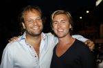 Amsterdam 8 augustus 2009
Mari v d Ven viert zijn 50e verjaardag. Carlo Boszhard met vriend
Peter Smulders bv