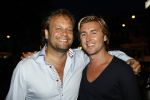 Amsterdam 8 augustus 2009
Mari v d Ven viert zijn 50e verjaardag. Carlo Boszhard met vriend
Peter Smulders bv