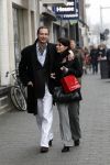 Amsterdam 19 maart 2010
Caroline de Bruijn en Erik de Vogel verliefd op straat.
Peter Smulders bv