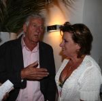 Naarden Vesting, 7 Juni 2009
Perspresentatie van nieuwe produkten Jan des Bouvries en Monique des Bouvrie en Paul Fagel in het Arsenaal.
Catherine Keyl met haar nieuwe vriend
Foto Peter Smulders BV