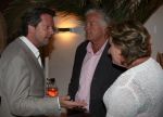 Naarden Vesting, 7 Juni 2009 Catherine Keyl met haar nieuwe engelse vriend in gesprek met Guido den Aantrekker
Foto Peter Smulders Bv