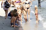 Saint Tropez 31 juli 2009
Danielle Overgaag Oerlemans met dochter Kate  Thijmen Fiene en benjamin op vakantie op saint Tropez.
Peter Smulders bv
