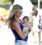 Saint Tropez 31 juli 2009
Danielle Overgaag Oerlemans met dochter Kate  Thijmen Fiene en benjamin op vakantie op saint Tropez.
Peter Smulders bv