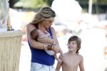 Saint Tropez 31 juli 2009
Danielle Overgaag Oerlemans met dochter Kate  Thijmen Fiene en benjamin op vakantie op saint Tropez.
Peter Smulders bv