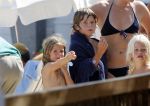 Saint Tropez 31 juli 2009
Danielle Overgaag Oerlemans met dochter Kate  Thijmen Fiene en benjamin op vakantie op saint Tropez.
Peter Smulders bv
