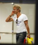 Ibiza 10 juli 2009
Wendy v  Dijk met zoontje Sem en vriend Erland Galjaard op vakantie 
Peter Smulders bv