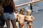 Saint Tropez 31 juli 2009
Danielle Overgaag Oerlemans met dochter Kate  Thijmen Fiene en benjamin op vakantie op saint Tropez.
Peter Smulders bv
