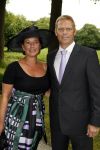 Breukelen 17 juni 2009
Haringparty op Neijenrode. Foeke Booy met zijn vrouw
Peter Smulders bv