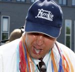 Hilversum 30 juni 2009
Feestje bij de Tros ivm record aantal leden van ruim 450.000. Frans Bauer
Peter Smuldrs bv
