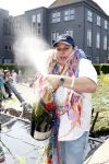 Hilversum 30 juni 2009
Feestje bij de Tros ivm record aantal leden van ruim 450.000. Frans Bauer
Peter Smuldrs bv