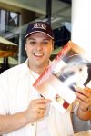 Hilversum 30 juni 2009
Feestje bij de Tros ivm record aantal leden van ruim 450.000. Frans Bauer
Peter Smuldrs bv