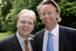 Breukelen 17 juni 2009
Haringparty op Neijenrode. Frits Huffnagel met partner
Peter Smulders bv