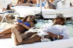 Ibiza 9 juli 2009
Gary Dourdan van CSI miami  met vriendin op het strand bij Blue Marlin.
Peter Smulders bv