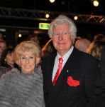 Hilversum, 3 Maart 2010 Uitreiking Gouden Harpen in Studio 22
Gerard Cox met zijn partner Martine Keesmaat
Foto Peter Smulders BV