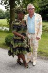 Breukelen 17 juni 2009
Haringparty op Neijenrode. Gerda Havertong met man
Peter Smulders bv