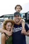 Rotterdam 28 juni 2009
Laatste optrden K3 in ahoy. Glennis Grace met vriend Moos en zoon Anthony
Peter Smulders bv