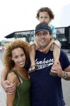 Rotterdam 28 juni 2009
Laatste optrden K3 in ahoy. Glennis Grace met vriend Moos en zoon Anthony
Peter Smulders bv