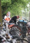 Amsterdam, 27 Juni 2009
Begrafenis Bolle Jan ( Jan Froger
Henk Poort op de fiets
Foto Peter Smulders BV