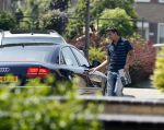 Volendam 2 juli 2009
Jan Smit met audi a8 op stap in Volendam.
Peter Smulders bv