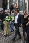 Amsterdam, 27 Juni 2009
Begrafenis Bolle Jan ( Jan Froger
Jeroen v d Boom met zijn vrouw
Foto Peter Smulders BV