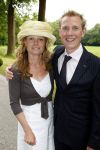 Breukelen 17 juni 2009
Haringparty op Neijenrode. Jochem Uytenhage met vrouw
Peter Smulders bv