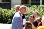 Den Haag 2 juni 2009
Prinses Maxima en Johan Cruijff openen cruijff voetbalveld in Den Haag.
Peter Smulders bv
