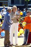 Den Haag 2 juni 2009
Prinses Maxima en Johan Cruijff openen cruijff voetbalveld in Den Haag.
Peter Smulders bv