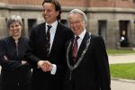 Den Haag 25 januari 2010
Prinses Maxima bezoekt bijeenkomst wereldomroep in het vredespaleis. Bert Koenders
Peter Smulders bv