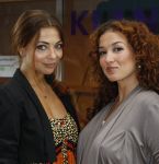 Amsterdam, 9 Juli 2009 SBS Presentatie Najaar 2009/2010
in het Muziekcentrum te Amsterdam
Katja Schuurman met Georgina Verbaan
Foto Peter Smulders BV