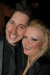 Hilversum, 3 Maart 2010 Uitreiking Gouden Harpen in Studio 22
Kristel Roulax van Popstars met partner
Foto Peter Smulders BV