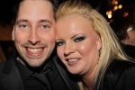 Hilversum, 3 Maart 2010 Uitreiking Gouden Harpen in Studio 22
Kristel Roulax van Popstars met partner
Foto Peter Smulders BV