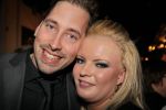 Hilversum, 3 Maart 2010 Uitreiking Gouden Harpen in Studio 22
Kristel Roulax van Popstars met partner
Foto Peter Smulders BV