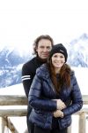 Blatten 23 februari 2010
Marco en Leontien Borsato op skivakantie met hun kinderen Luca Senna en Jada. Ook Armando Vanessa en Chiara Borsato zijn erbij . Moeder Mary was er ook bij.
Peter Smulders bv