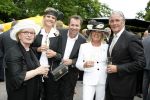 Breukelen 17 juni 2009
Haringparty op Neijenrode. Joke v d Boer Marc en Janne Brouwers en Carol Dona met vrouw
Peter Smulders bv