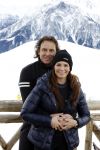 Blatten 23 februari 2010
Marco en Leontien Borsato op skivakantie met hun kinderen Luca Senna en Jada. Ook Armando Vanessa en Chiara Borsato zijn erbij . Moeder Mary was er ook bij.
Peter Smulders bv