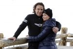 Blatten 23 februari 2010
Marco en Leontien Borsato op skivakantie met hun kinderen Luca Senna en Jada. Ook Armando Vanessa en Chiara Borsato zijn erbij . Moeder Mary was er ook bij.
Peter Smulders bv