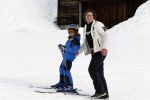 Blatten 23 februari 2010
Marco en Leontien Borsato op skivakantie met hun kinderen Luca Senna en Jada. Ook Armando Vanessa en Chiara Borsato zijn erbij . Moeder Mary was er ook bij.
Peter Smulders bv