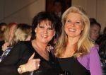 Hilversum, 3 Maart 2010 Uitreiking Gouden Harpen in Studio 22
Marga Scheide met Jose Hoebee
Foto Peter Smulders BV