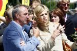 Den Haag 2 juni 2009
Prinses Maxima en Johan Cruijff openen cruijff voetbalveld in Den Haag.
Peter Smulders bv