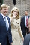 Apeldoorn 6 juni 2009
De koninklijke familie bezoekt paleis het Loo een maand na de aanslag. Prinses Maxima en Prins Willem Alexander
Peter Smulders bv