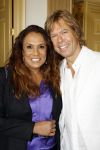 Amsterdam 30 juni 2009
Presentatie wassen beeld Madame tussaud van Gerard Joling bij het amstel hotel. Patty Brard met vriend Antoine
Peter Smulders bv