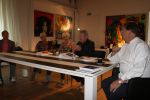Naarden Vesting, 7 Juni 2009
Perspresentatie van nieuwe produkten Jan des Bouvries en Monique des Bouvrie en Paul Fagel in het Arsenaal.
Foto Peter Smulders BV