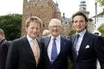 Breukelen 17 juni 2009
Haringparty op Neijenrode. Pieter v Vollenhoven met prins Maurits enPrins Prins Pieter Christiaan
Peter Smulders bv